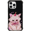 image:imageCASETiFY for iPhone 16 Pro Max Case  Ultra Impact Compatible with MagSafe  Strong Slim  115 ft 5X Militray Grade Drop Protection  Clouds  BlackCLOWN KITTY