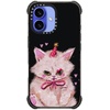 image:imageCASETiFY for iPhone 16 Pro Max Case  Ultra Impact Compatible with MagSafe  Strong Slim  115 ft 5X Militray Grade Drop Protection  Clouds  BlackCLOWN KITTY