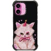 image:imageCASETiFY for iPhone 16 Pro Max Case  Ultra Impact Compatible with MagSafe  Strong Slim  115 ft 5X Militray Grade Drop Protection  Clouds  BlackCLOWN KITTY