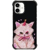 image:imageCASETiFY for iPhone 16 Pro Max Case  Ultra Impact Compatible with MagSafe  Strong Slim  115 ft 5X Militray Grade Drop Protection  Clouds  BlackCLOWN KITTY