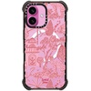 image:imageCASETiFY for iPhone 16 Pro Max Case  Ultra Impact Compatible with MagSafe  Strong Slim  115 ft 5X Militray Grade Drop Protection  Clouds  BlackCheetah Paradise Pink