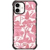 image:imageCASETiFY for iPhone 16 Pro Max Case  Ultra Impact Compatible with MagSafe  Strong Slim  115 ft 5X Militray Grade Drop Protection  Clouds  BlackCheetah Paradise Pink