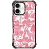 image:imageCASETiFY for iPhone 16 Pro Max Case  Ultra Impact Compatible with MagSafe  Strong Slim  115 ft 5X Militray Grade Drop Protection  Clouds  BlackCheetah Paradise Pink