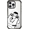 image:imageCASETiFY for iPhone 16 Pro Max Case  Ultra Impact Compatible with MagSafe  Strong Slim  115 ft 5X Militray Grade Drop Protection  Clouds  BlackDOG LOVES COFFEE