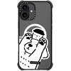 image:imageCASETiFY for iPhone 16 Pro Max Case  Ultra Impact Compatible with MagSafe  Strong Slim  115 ft 5X Militray Grade Drop Protection  Clouds  BlackDOG LOVES COFFEE