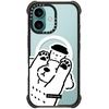 image:imageCASETiFY for iPhone 16 Pro Max Case  Ultra Impact Compatible with MagSafe  Strong Slim  115 ft 5X Militray Grade Drop Protection  Clouds  BlackDOG LOVES COFFEE