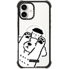 image:imageCASETiFY for iPhone 16 Pro Max Case  Ultra Impact Compatible with MagSafe  Strong Slim  115 ft 5X Militray Grade Drop Protection  Clouds  BlackDOG LOVES COFFEE