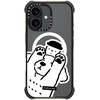 image:imageCASETiFY for iPhone 16 Pro Max Case  Ultra Impact Compatible with MagSafe  Strong Slim  115 ft 5X Militray Grade Drop Protection  Clouds  BlackDOG LOVES COFFEE