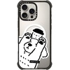 image:imageCASETiFY for iPhone 16 Pro Max Case  Ultra Impact Compatible with MagSafe  Strong Slim  115 ft 5X Militray Grade Drop Protection  Clouds  BlackDOG LOVES COFFEE