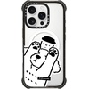 image:imageCASETiFY for iPhone 16 Pro Max Case  Ultra Impact Compatible with MagSafe  Strong Slim  115 ft 5X Militray Grade Drop Protection  Clouds  BlackDOG LOVES COFFEE