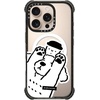 image:imageCASETiFY for iPhone 16 Pro Max Case  Ultra Impact Compatible with MagSafe  Strong Slim  115 ft 5X Militray Grade Drop Protection  Clouds  BlackDOG LOVES COFFEE