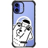image:imageCASETiFY for iPhone 16 Pro Max Case  Ultra Impact Compatible with MagSafe  Strong Slim  115 ft 5X Militray Grade Drop Protection  Clouds  BlackDOG LOVES COFFEE