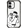 image:imageCASETiFY for iPhone 16 Pro Max Case  Ultra Impact Compatible with MagSafe  Strong Slim  115 ft 5X Militray Grade Drop Protection  Clouds  BlackDOG LOVES COFFEE