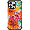 image:imageCASETiFY for iPhone 16 Pro Max Case  Ultra Impact Compatible with MagSafe  Strong Slim  115 ft 5X Militray Grade Drop Protection  Clouds  BlackEttaVee Watercolor Fleurs