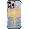 image:imageCASETiFY for iPhone 16 Pro Max Case  Ultra Impact Compatible with MagSafe  Strong Slim  115 ft 5X Militray Grade Drop Protection  Clouds  BlackFrosted Sunset