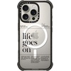image:imageCASETiFY for iPhone 16 Pro Max Case  Ultra Impact Compatible with MagSafe  Strong Slim  115 ft 5X Militray Grade Drop Protection  Clouds  BlackLife Goes On