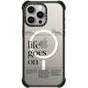 image:imageCASETiFY for iPhone 16 Pro Max Case  Ultra Impact Compatible with MagSafe  Strong Slim  115 ft 5X Militray Grade Drop Protection  Clouds  BlackLife Goes On