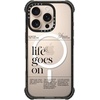 image:imageCASETiFY for iPhone 16 Pro Max Case  Ultra Impact Compatible with MagSafe  Strong Slim  115 ft 5X Militray Grade Drop Protection  Clouds  BlackLife Goes On