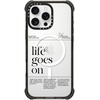 image:imageCASETiFY for iPhone 16 Pro Max Case  Ultra Impact Compatible with MagSafe  Strong Slim  115 ft 5X Militray Grade Drop Protection  Clouds  BlackLife Goes On
