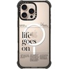image:imageCASETiFY for iPhone 16 Pro Max Case  Ultra Impact Compatible with MagSafe  Strong Slim  115 ft 5X Militray Grade Drop Protection  Clouds  BlackLife Goes On