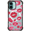 image:imageCASETiFY for iPhone 16 Pro Max Case  Ultra Impact Compatible with MagSafe  Strong Slim  115 ft 5X Militray Grade Drop Protection  Clouds  BlackLipstick Kisses