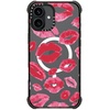image:imageCASETiFY for iPhone 16 Pro Max Case  Ultra Impact Compatible with MagSafe  Strong Slim  115 ft 5X Militray Grade Drop Protection  Clouds  BlackLipstick Kisses