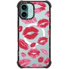 image:imageCASETiFY for iPhone 16 Pro Max Case  Ultra Impact Compatible with MagSafe  Strong Slim  115 ft 5X Militray Grade Drop Protection  Clouds  BlackLipstick Kisses