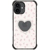 image:imageCASETiFY for iPhone 16 Pro Max Case  Ultra Impact Compatible with MagSafe  Strong Slim  115 ft 5X Militray Grade Drop Protection  Clouds  BlackPearly Heart