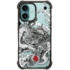 image:imageCASETiFY for iPhone 16 Pro Max Case  Ultra Impact Compatible with MagSafe  Strong Slim  115 ft 5X Militray Grade Drop Protection  Clouds  BlackPower Dragon