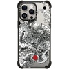 image:imageCASETiFY for iPhone 16 Pro Max Case  Ultra Impact Compatible with MagSafe  Strong Slim  115 ft 5X Militray Grade Drop Protection  Clouds  BlackPower Dragon