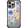 image:imageCASETiFY for iPhone 16 Pro Max Case  Ultra Impact Compatible with MagSafe  Strong Slim  115 ft 5X Militray Grade Drop Protection  Clouds  BlackPressed Floral