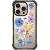 image:imageCASETiFY for iPhone 16 Pro Max Case  Ultra Impact Compatible with MagSafe  Strong Slim  115 ft 5X Militray Grade Drop Protection  Clouds  BlackPressed Floral