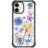 image:imageCASETiFY for iPhone 16 Pro Max Case  Ultra Impact Compatible with MagSafe  Strong Slim  115 ft 5X Militray Grade Drop Protection  Clouds  BlackPressed Floral