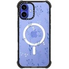 image:imageCASETiFY for iPhone 16 Pro Max Case  Ultra Impact Compatible with MagSafe  Strong Slim  115 ft 5X Militray Grade Drop Protection  Clouds  BlackSmall blue flowers