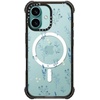image:imageCASETiFY for iPhone 16 Pro Max Case  Ultra Impact Compatible with MagSafe  Strong Slim  115 ft 5X Militray Grade Drop Protection  Clouds  BlackSmall blue flowers