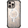 image:imageCASETiFY for iPhone 16 Pro Max Case  Ultra Impact Compatible with MagSafe  Strong Slim  115 ft 5X Militray Grade Drop Protection  Clouds  BlackSmall blue flowers