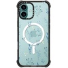 image:imageCASETiFY for iPhone 16 Pro Max Case  Ultra Impact Compatible with MagSafe  Strong Slim  115 ft 5X Militray Grade Drop Protection  Clouds  BlackSmall blue flowers