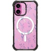 image:imageCASETiFY for iPhone 16 Pro Max Case  Ultra Impact Compatible with MagSafe  Strong Slim  115 ft 5X Militray Grade Drop Protection  Clouds  BlackSmall blue flowers