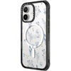 image:imageCASETiFY for iPhone 16 Pro Max Case  Ultra Impact Compatible with MagSafe  Strong Slim  115 ft 5X Militray Grade Drop Protection  Clouds  BlackSmall blue flowers
