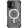 image:imageCASETiFY for iPhone 16 Pro Max Case  Ultra Impact Compatible with MagSafe  Strong Slim  115 ft 5X Militray Grade Drop Protection  Clouds  BlackTopography Map