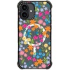 image:imageCASETiFY for iPhone 16 Pro Max Case  Ultra Impact Compatible with MagSafe  Strong Slim  115 ft 5X Militray Grade Drop Protection  Clouds  Blackbright spring flowers