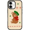 image:imageCASETiFY for iPhone 17 Case  Impact Compatible with MagSafe  82 ft 4x Military Grade Drop Protection  Bow  BlackCute Christmas winter teddy bear