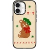 image:imageCASETiFY for iPhone 17 Case  Impact Compatible with MagSafe  82 ft 4x Military Grade Drop Protection  Bow  BlackCute Christmas winter teddy bear