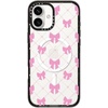 image:imageCASETiFY for iPhone 17 Case  Impact Compatible with MagSafe  82 ft 4x Military Grade Drop Protection  Plaid Disorder Case  BlackBownet Lace