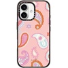image:imageCASETiFY for iPhone 17 Case  Impact Compatible with MagSafe  82 ft 4x Military Grade Drop Protection  Plaid Disorder Case  BlackCowgirl Paisley Pattern