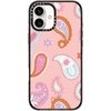image:imageCASETiFY for iPhone 17 Case  Impact Compatible with MagSafe  82 ft 4x Military Grade Drop Protection  Plaid Disorder Case  BlackCowgirl Paisley Pattern