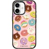 image:imageCASETiFY for iPhone 17 Case  Impact Compatible with MagSafe  82 ft 4x Military Grade Drop Protection  Plaid Disorder Case  BlackDonuts