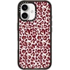 image:imageCASETiFY for iPhone 17 Case  Impact Compatible with MagSafe  82 ft 4x Military Grade Drop Protection  Plaid Disorder Case  BlackLeopard Love Red
