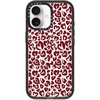 image:imageCASETiFY for iPhone 17 Case  Impact Compatible with MagSafe  82 ft 4x Military Grade Drop Protection  Plaid Disorder Case  BlackLeopard Love Red