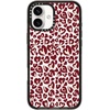 image:imageCASETiFY for iPhone 17 Case  Impact Compatible with MagSafe  82 ft 4x Military Grade Drop Protection  Plaid Disorder Case  BlackLeopard Love Red